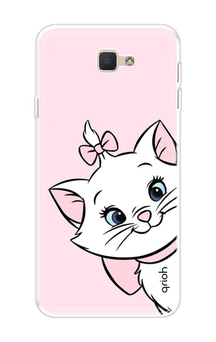 Cute Kitty Soft Cover For Samsung J7 Prime