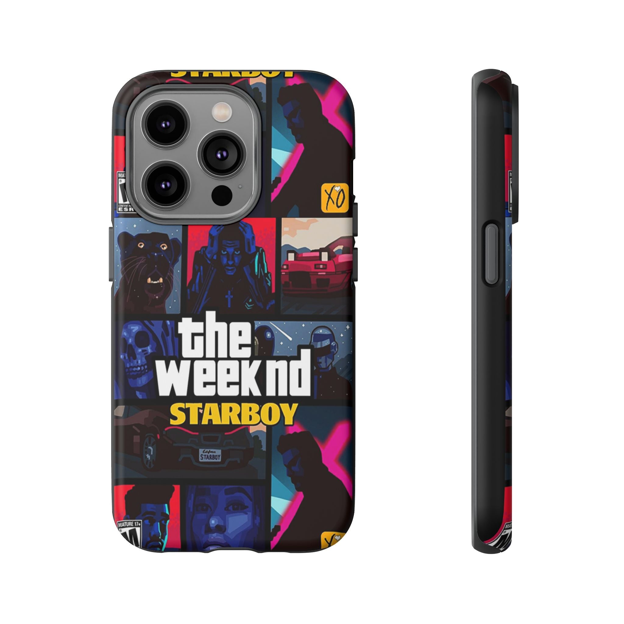 Neon Night Collage Tough Case  Available For All iPhone Models