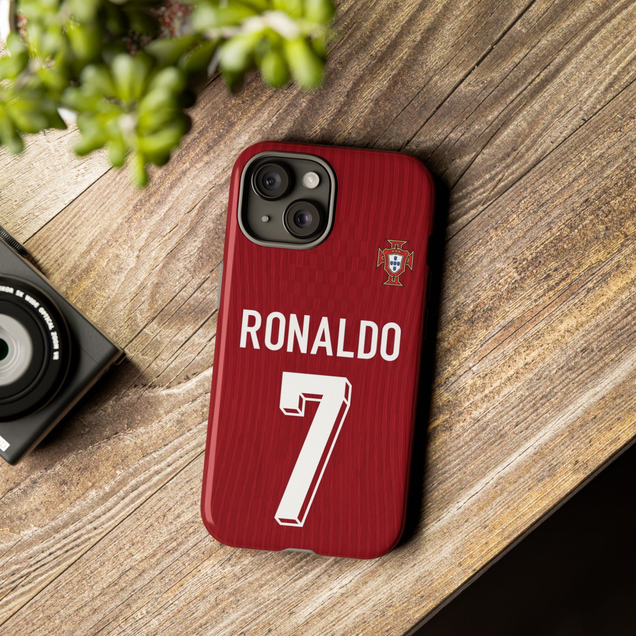 Crimson Seven Premium Tough Shining Phone Case (Double Layer) Available For All iPhone Models