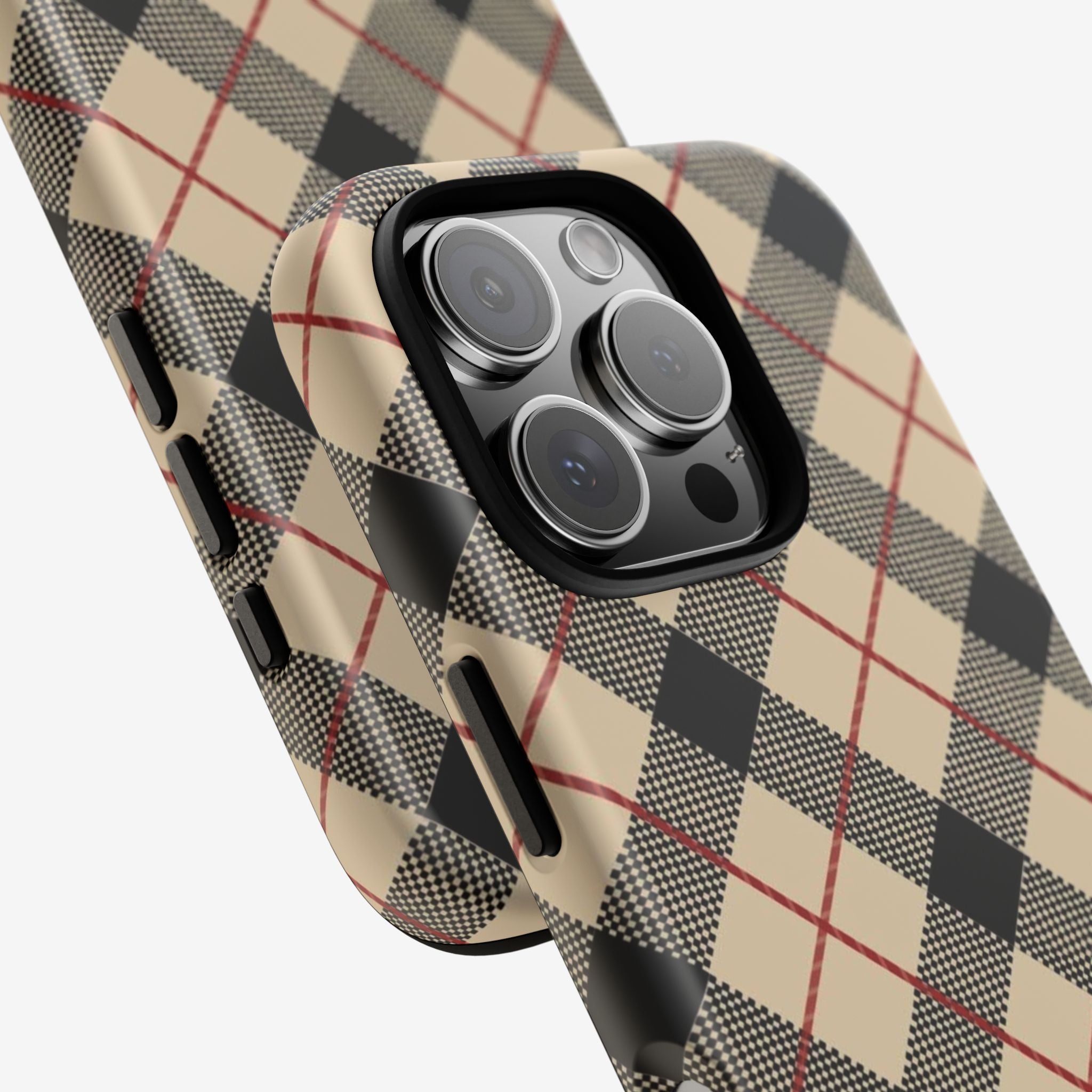Heritage Plaid Premium Tough Shining Phone Case (Double Layer) Available For All iPhone Models