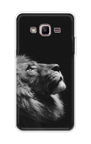 Lion Looking to Sky Soft Cover for Samsung J2 Prime