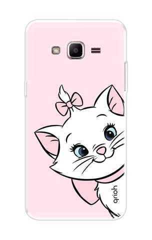 Cute Kitty Soft Cover For Samsung J2 Prime