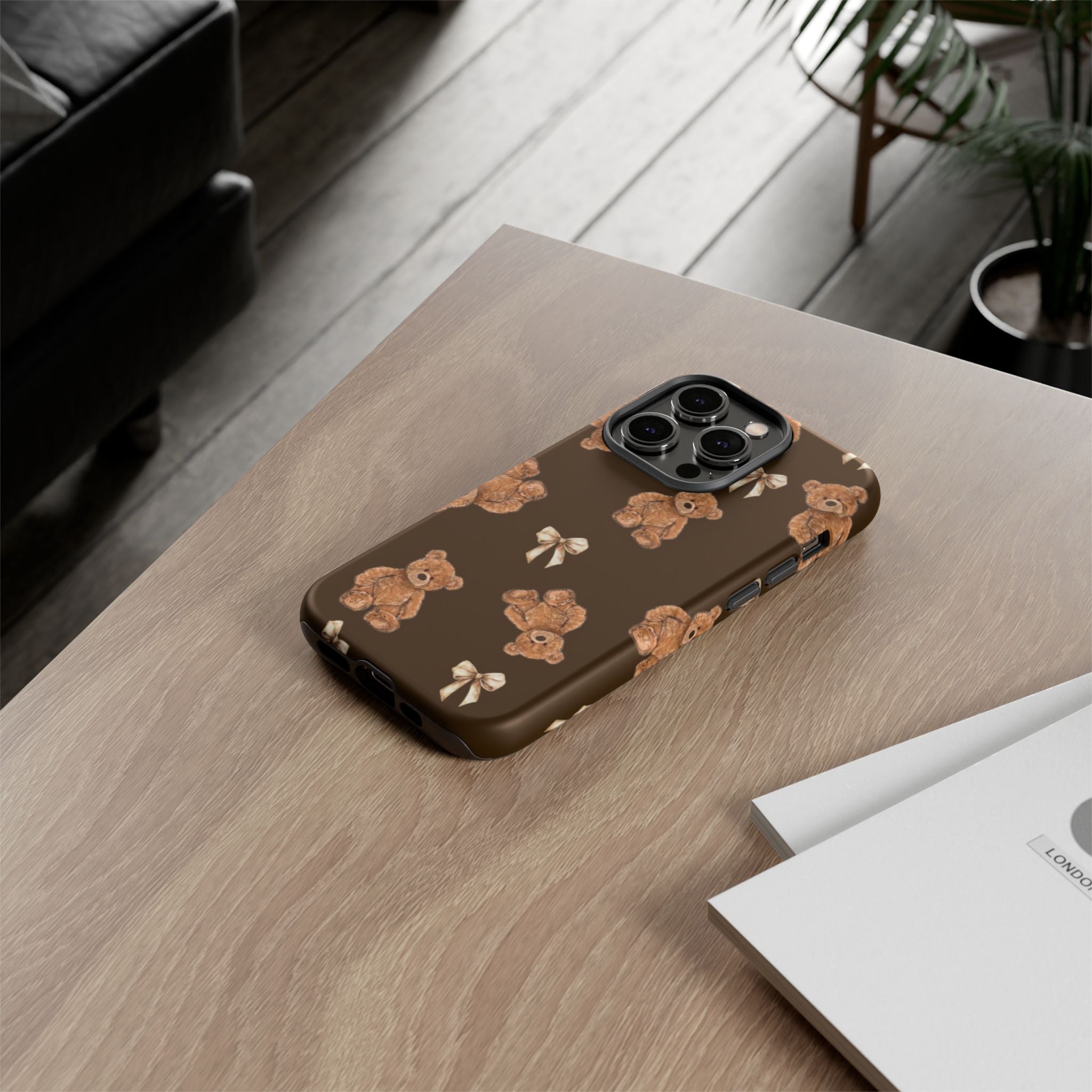 Cocoa Teddies Premium Tough Shining Phone Case (Double Layer) Available For All iPhone Models