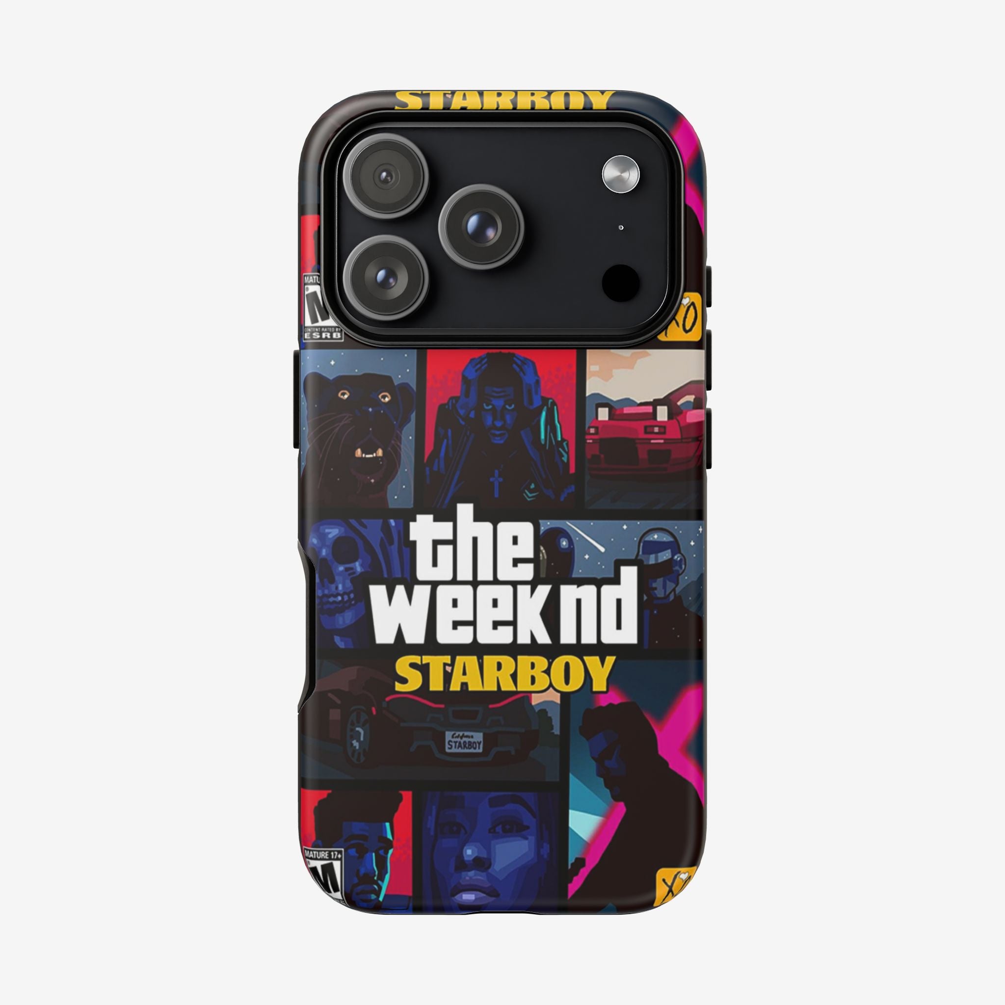 Neon Night Collage Tough Case  Available For All iPhone Models