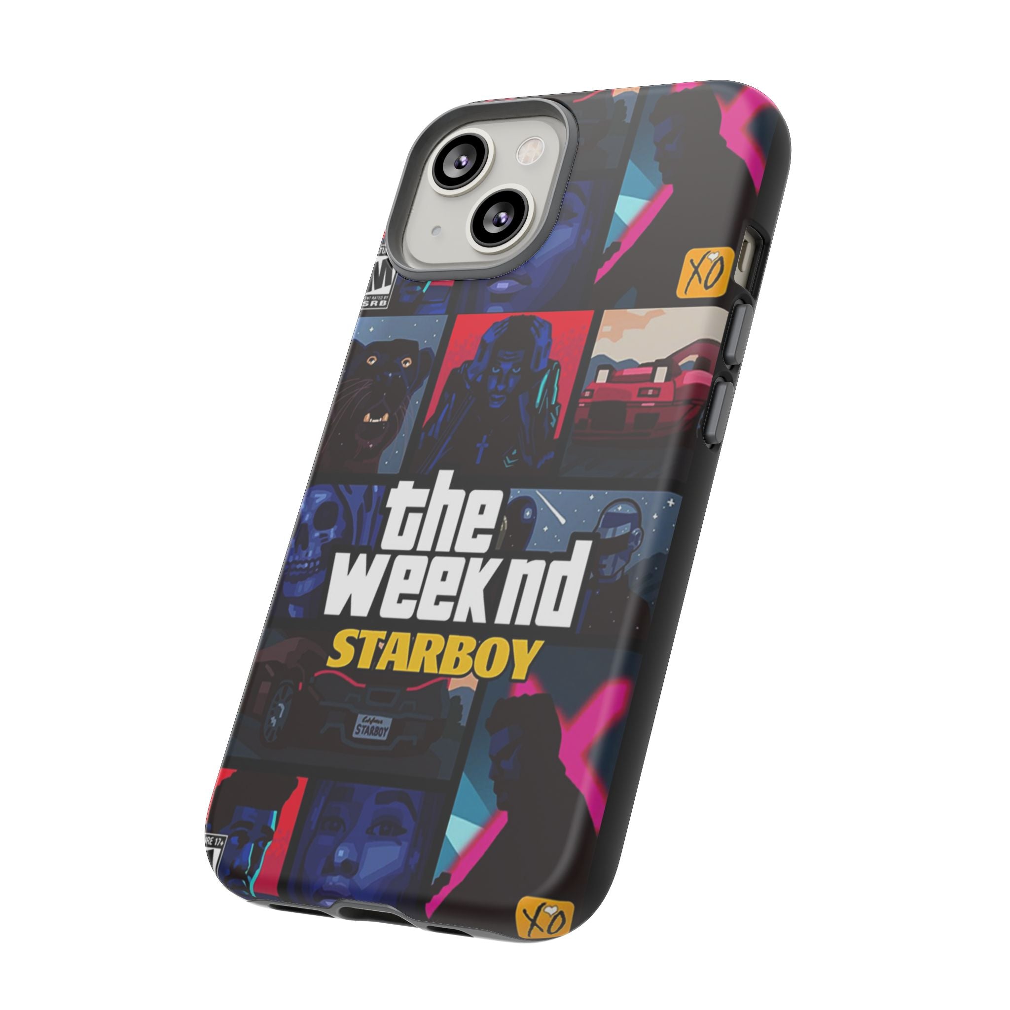 Neon Night Collage Tough Case  Available For All iPhone Models