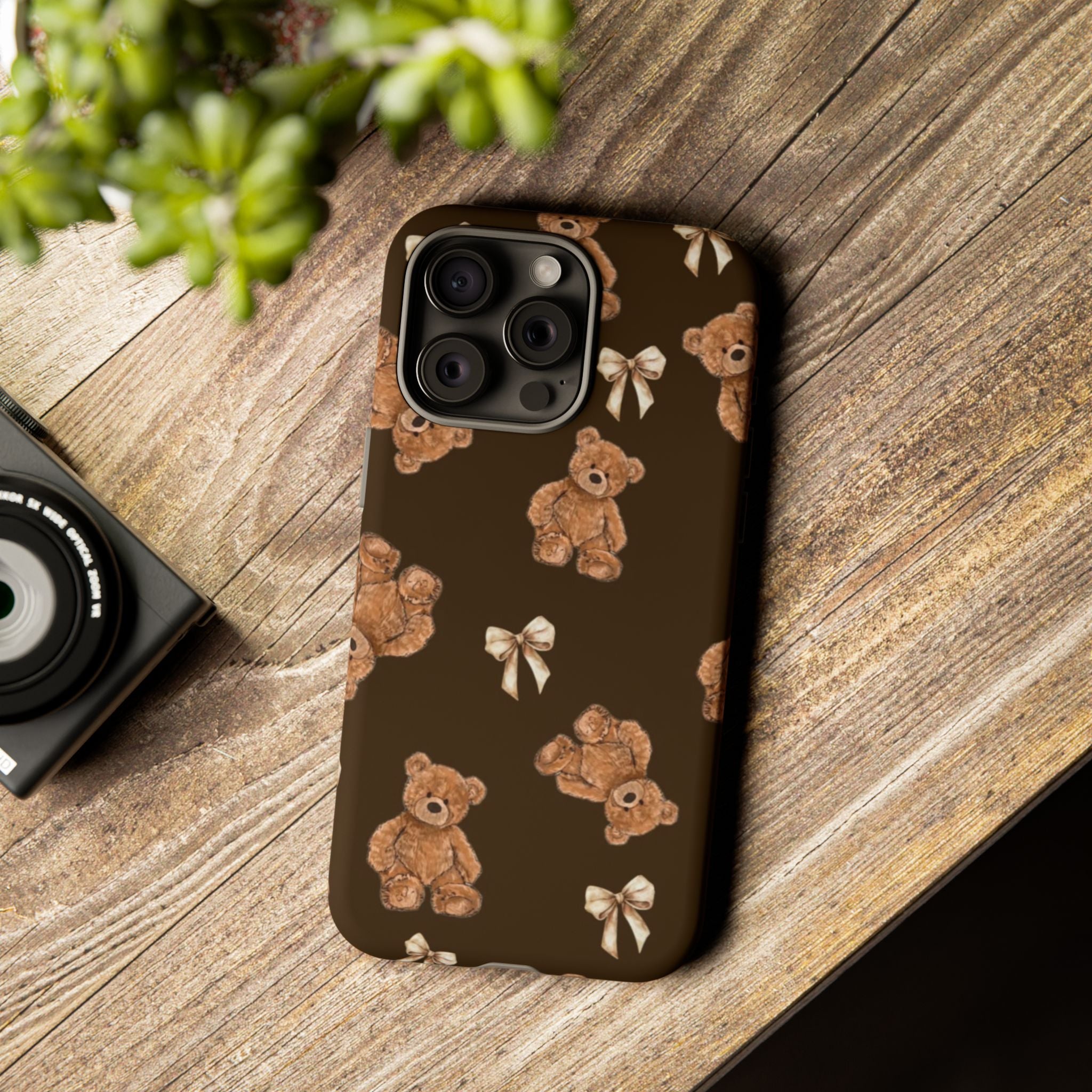 Cocoa Teddies Premium Tough Shining Phone Case (Double Layer) Available For All iPhone Models