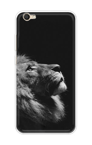 Lion Looking to Sky Soft Cover for Vivo V5s