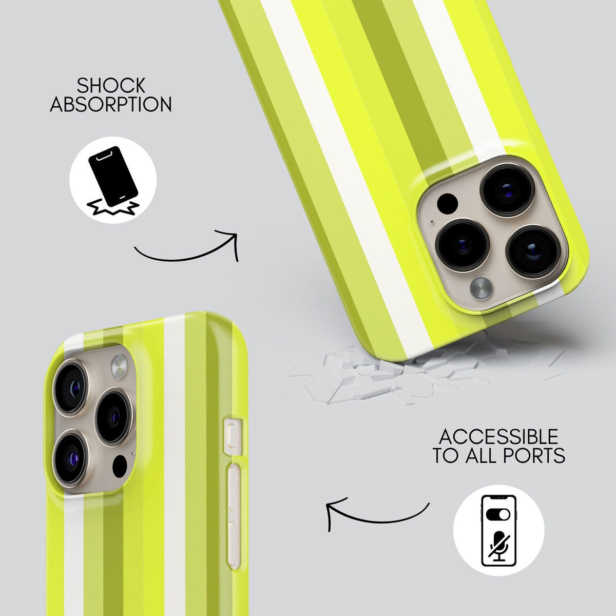 Appletini Premium Tough Shining Phone Case (Double Layer) Available For All iPhone Models