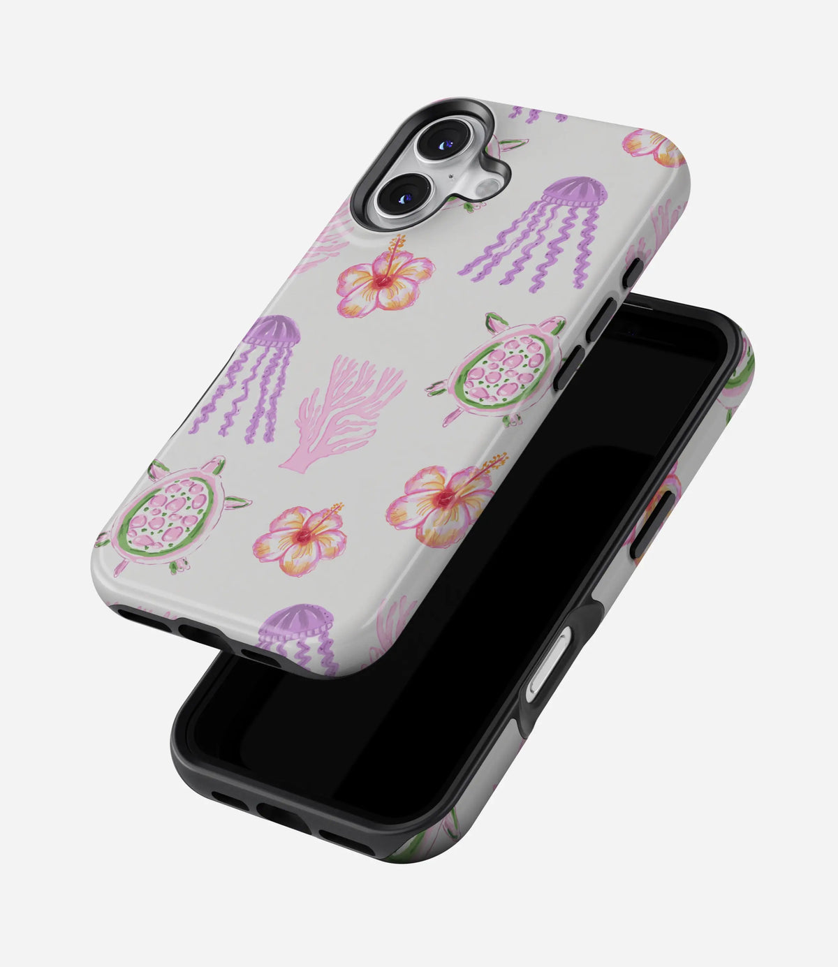 Tropical Drift Premium Tough Shining Phone Case (Double Layer) Available For All iPhone Models
