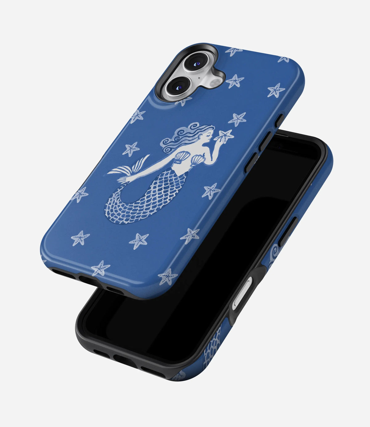 Midnight Mermaid Premium Tough Shining Phone Case (Double Layer) Available For All iPhone Models