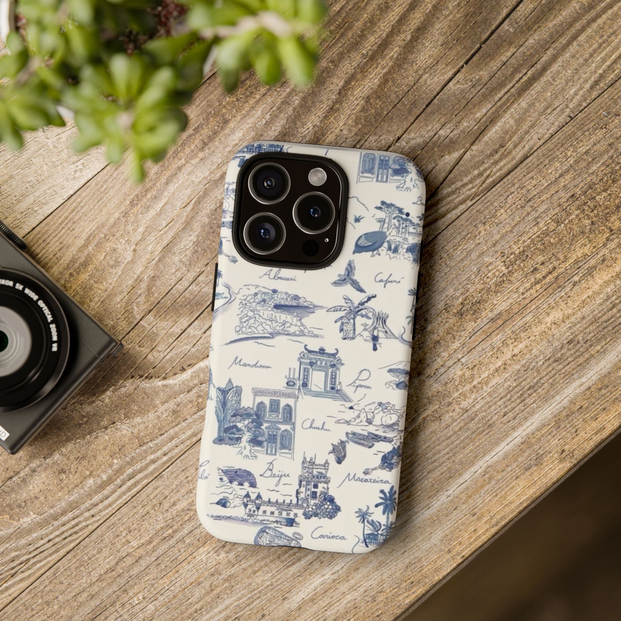 Crimson Bloom Tough Case  Available For All iPhone Models