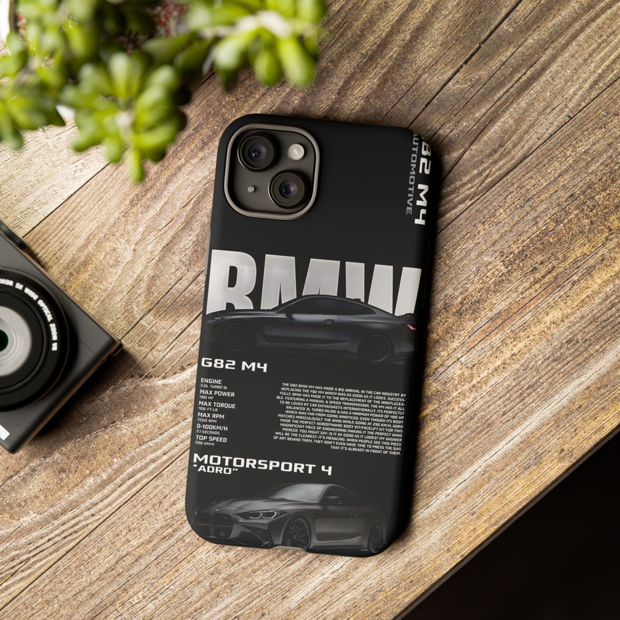 Shadow Auto Tough Case  Available For All iPhone Models