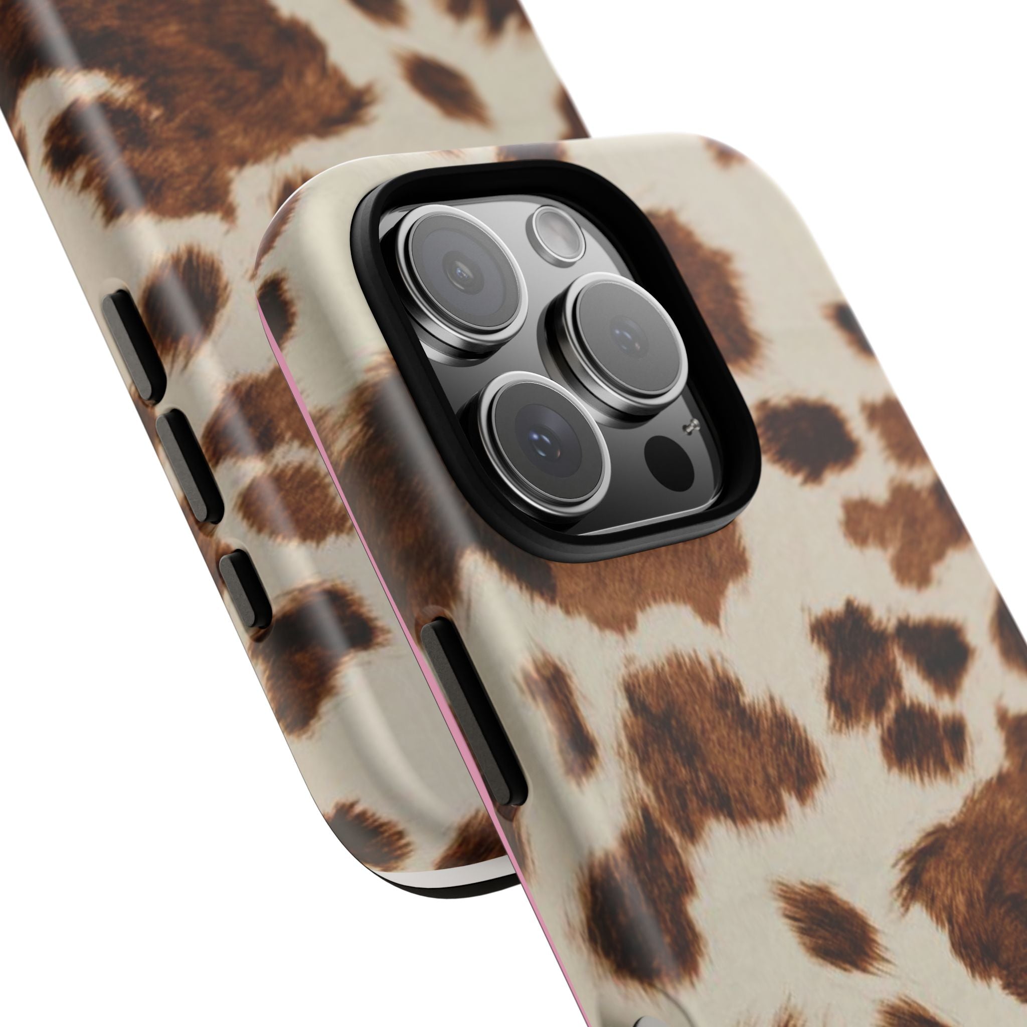 Cow Print Tough Case  Available For All iPhone Models