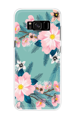 Wild flower Soft Cover for Samsung S8 Plus
