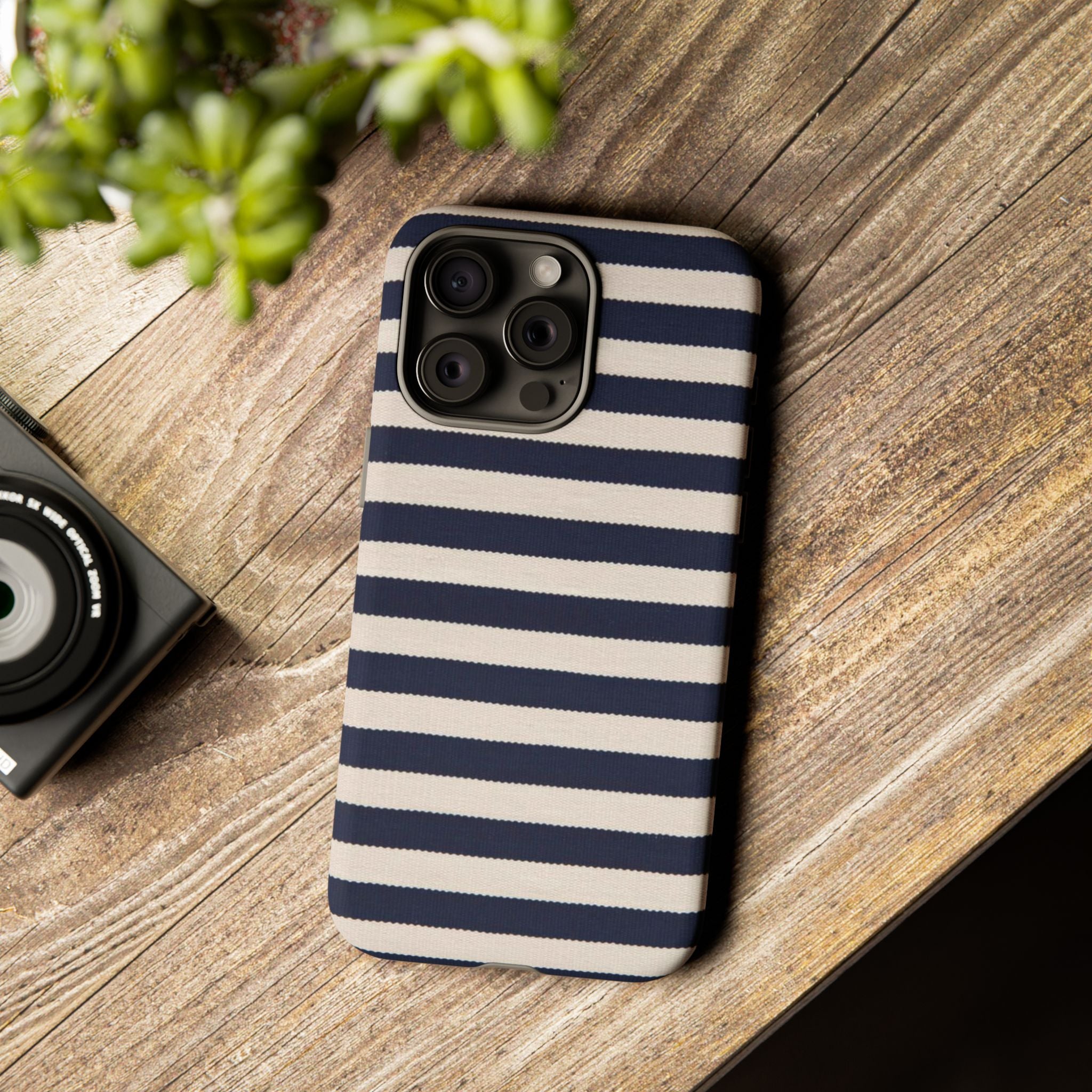Sailor Stripes Premium Tough Shining Phone Case (Double Layer) Available For All iPhone Models