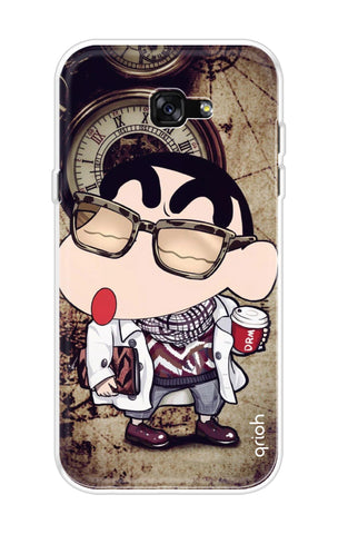 Nerdy Shinchan Soft Cover for Samsung A5 2017