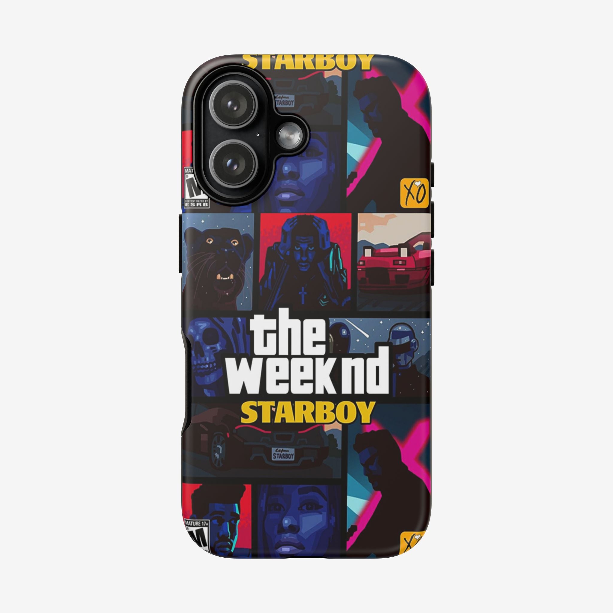 Neon Night Collage Tough Case  Available For All iPhone Models