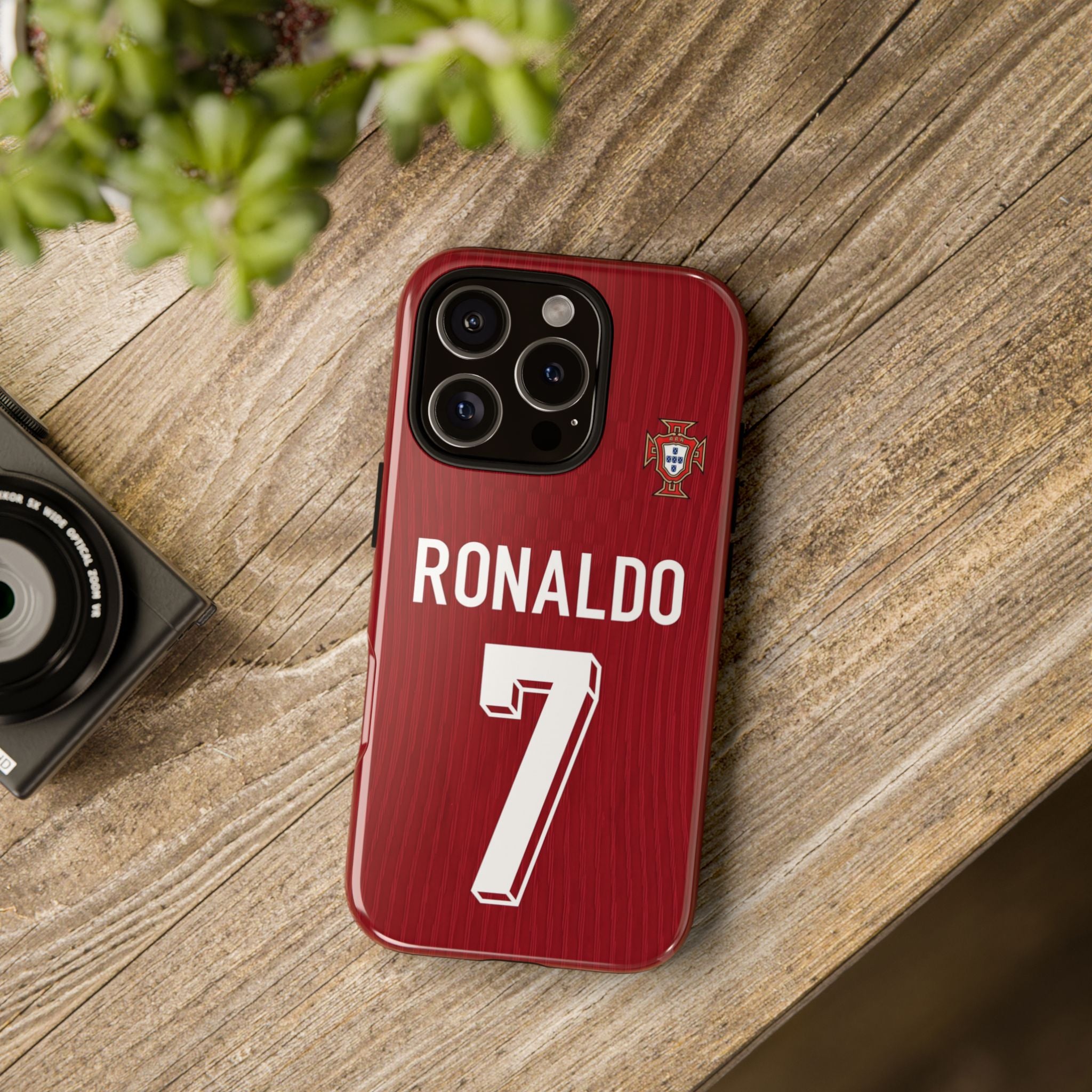 Crimson Seven Premium Tough Shining Phone Case (Double Layer) Available For All iPhone Models