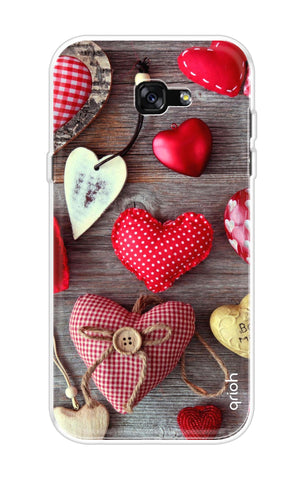 Valentine Hearts Soft Cover for Samsung A7 2017