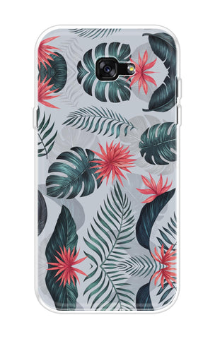 Retro Floral Leaf Soft Cover for Samsung A7 2017
