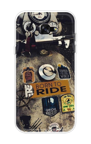Ride Mode On Soft Cover for Samsung A7 2017