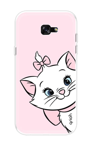 Cute Kitty Soft Cover For Samsung A7 2017