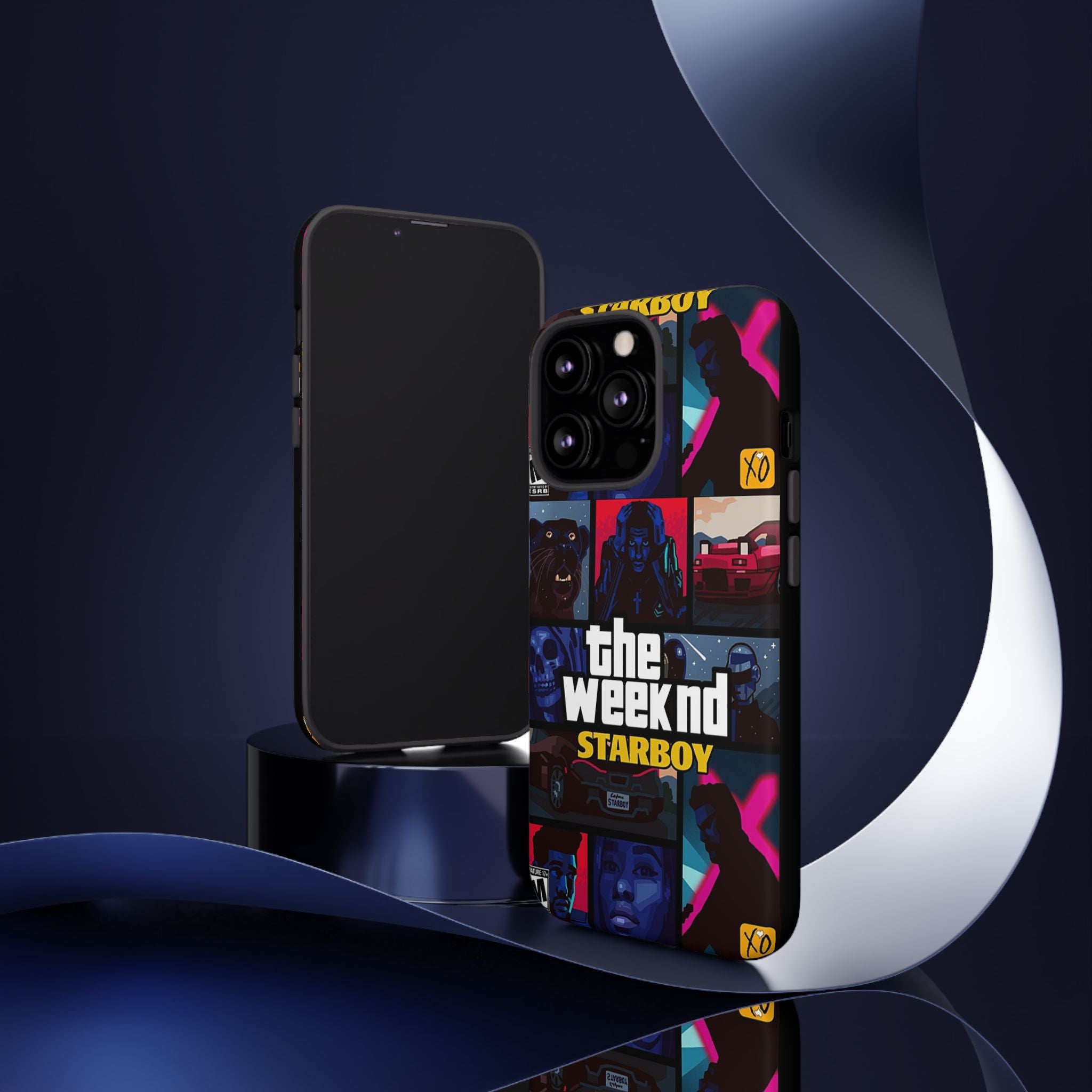 Neon Night Collage Tough Case  Available For All iPhone Models