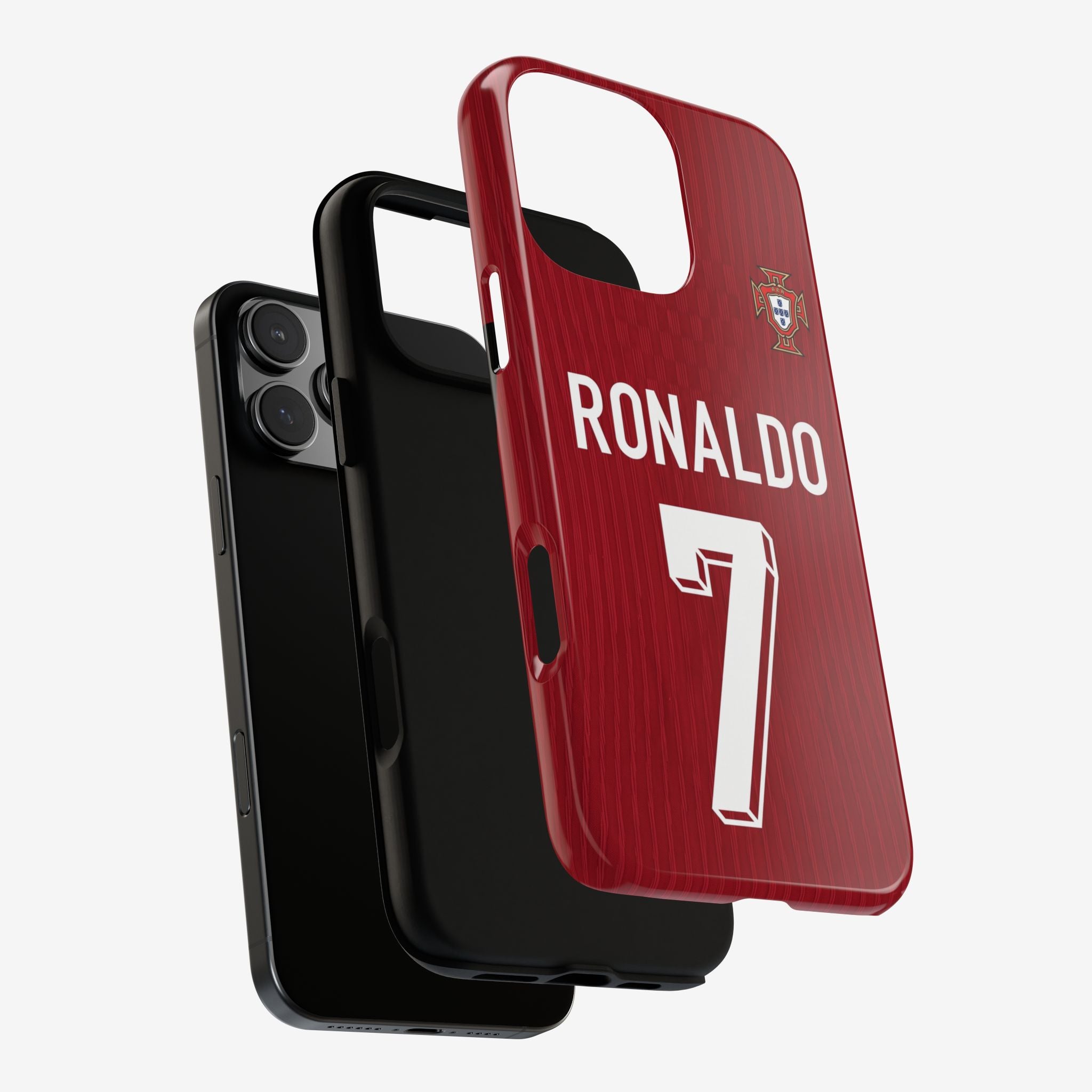 Crimson Seven Premium Tough Shining Phone Case (Double Layer) Available For All iPhone Models