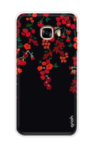 Floral Deco Soft Cover For Samsung C9 Pro