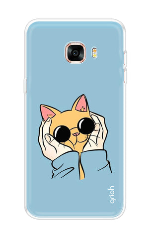 Attitude Cat Soft Cover for Samsung C9 Pro