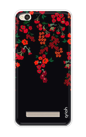 Floral Deco Soft Cover For Xiaomi Redmi 4A