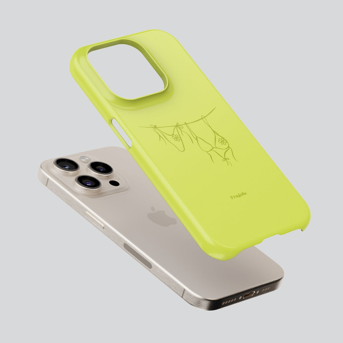 Green Tea Premium Tough Shining Phone Case (Double Layer) Available For All iPhone Models