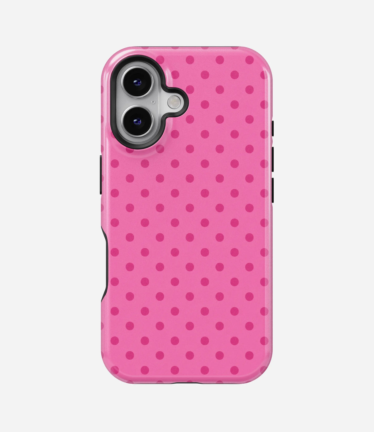 Color Pop Polka Premium Tough Shining Phone Case (Double Layer) Available For All iPhone Models