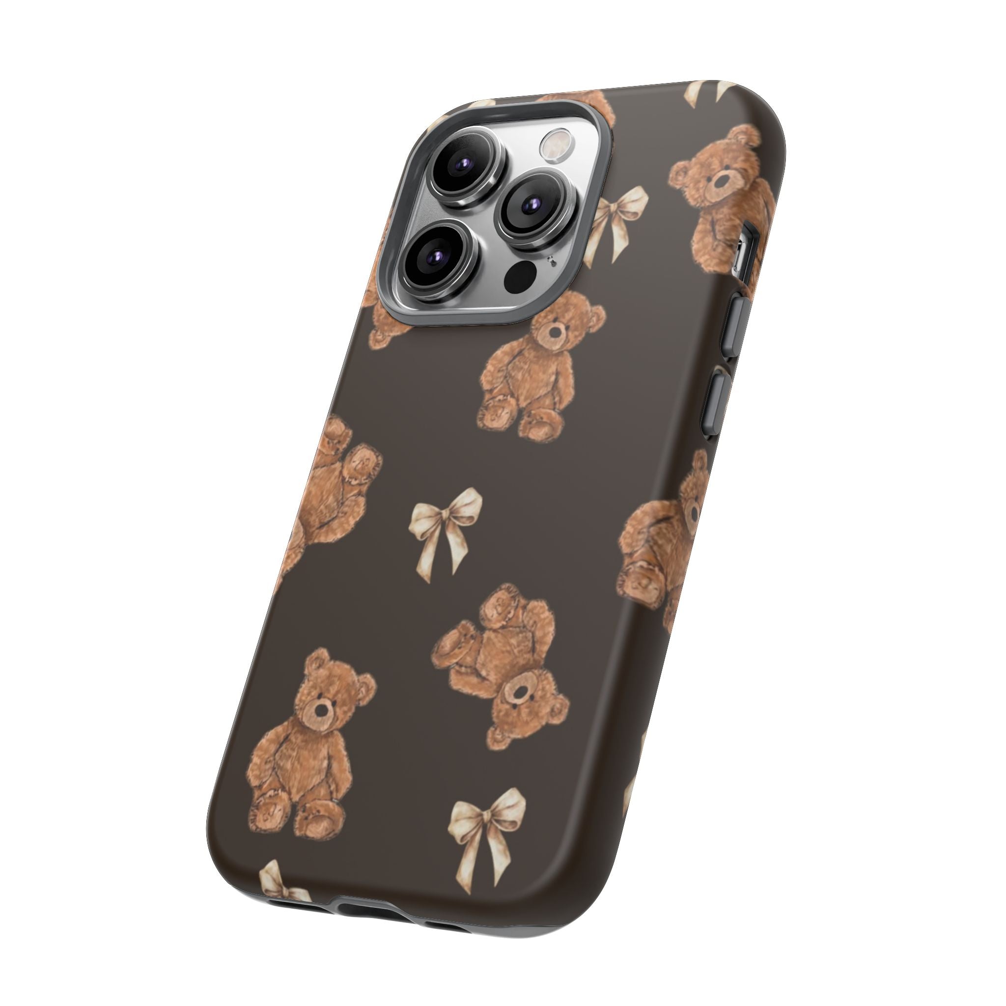 Cocoa Teddies Premium Tough Shining Phone Case (Double Layer) Available For All iPhone Models