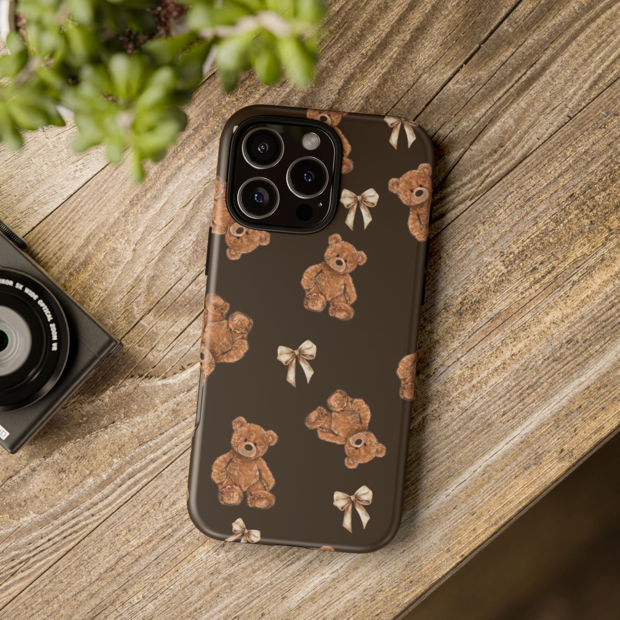 Cocoa Teddies Premium Tough Shining Phone Case (Double Layer) Available For All iPhone Models