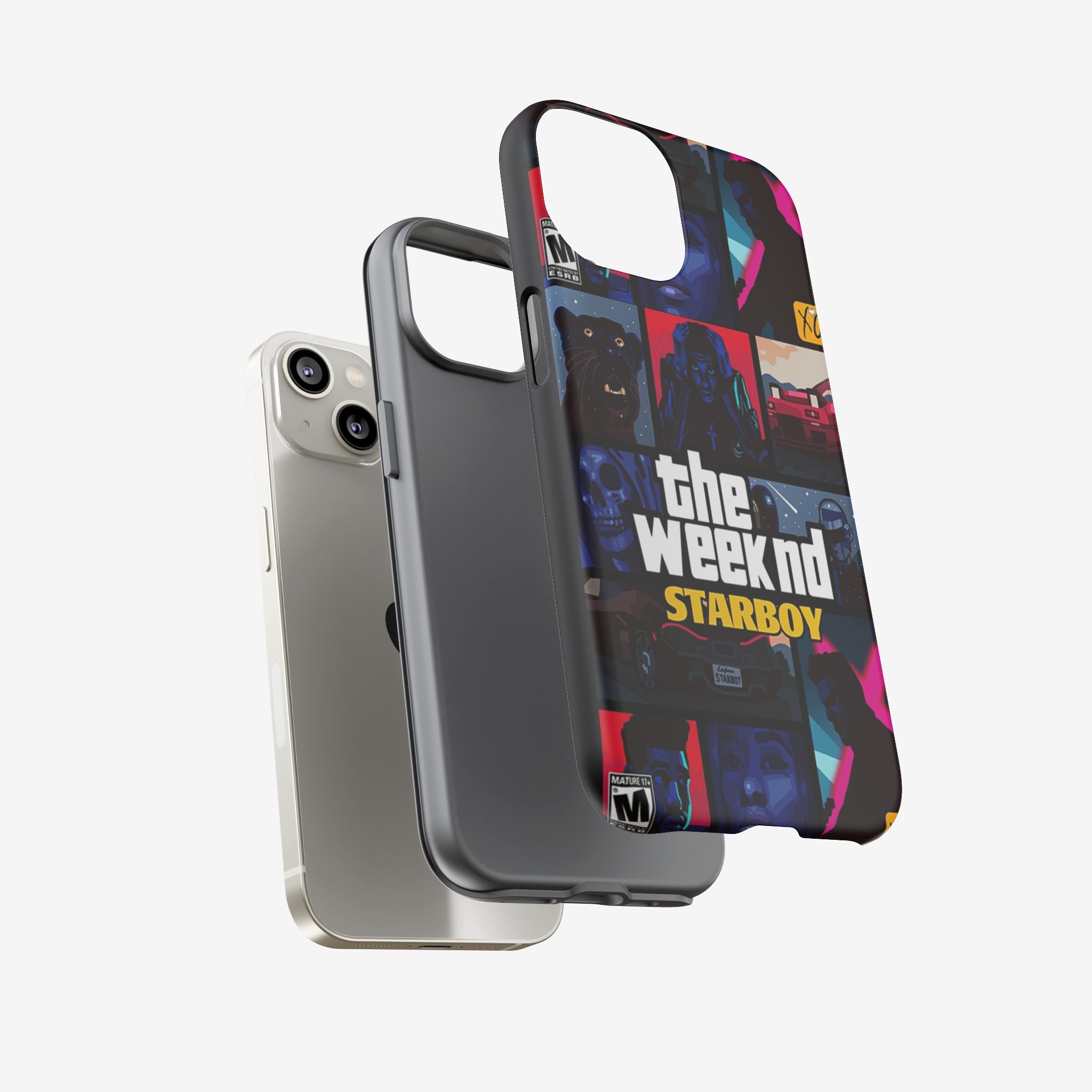 Neon Night Collage Tough Case  Available For All iPhone Models