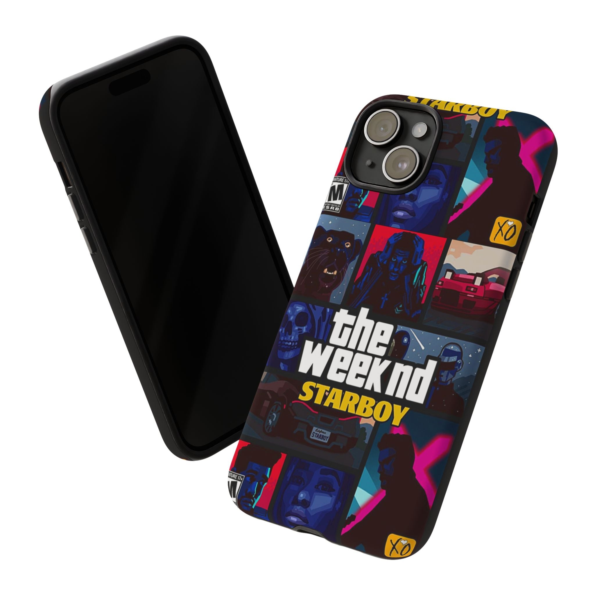Neon Night Collage Tough Case  Available For All iPhone Models