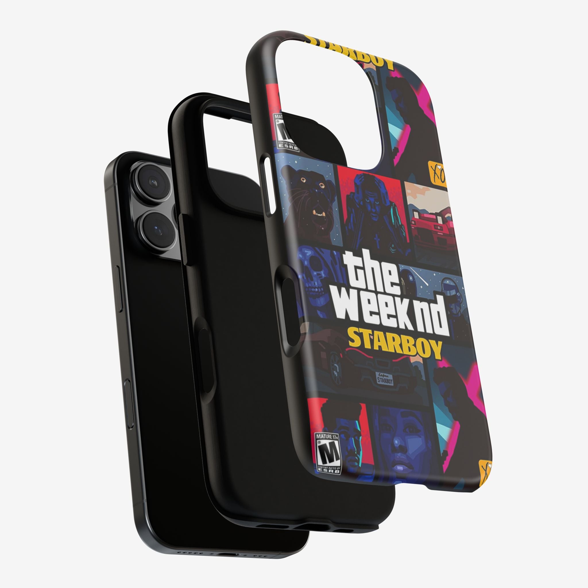 Neon Night Collage Tough Case  Available For All iPhone Models