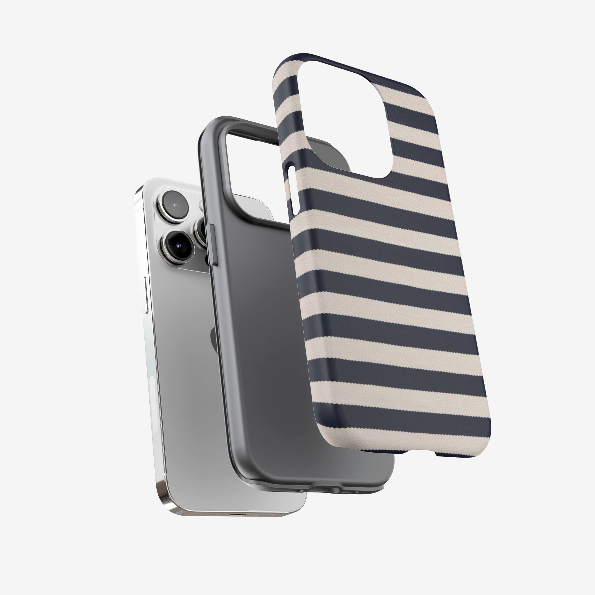 Sailor Stripes Premium Tough Shining Phone Case (Double Layer) Available For All iPhone Models