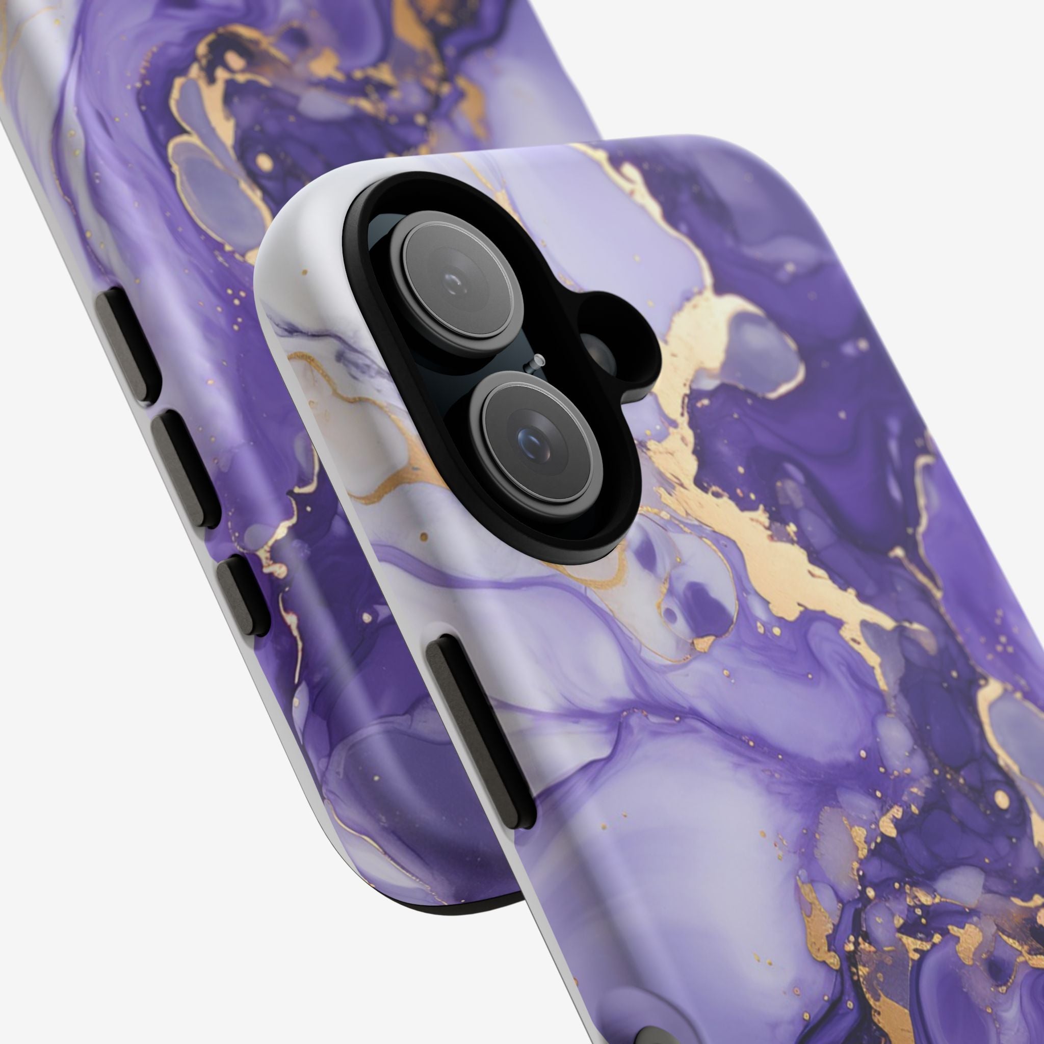 Violet Flow Premium Tough Shining Phone Case (Double Layer) Available For All iPhone Models