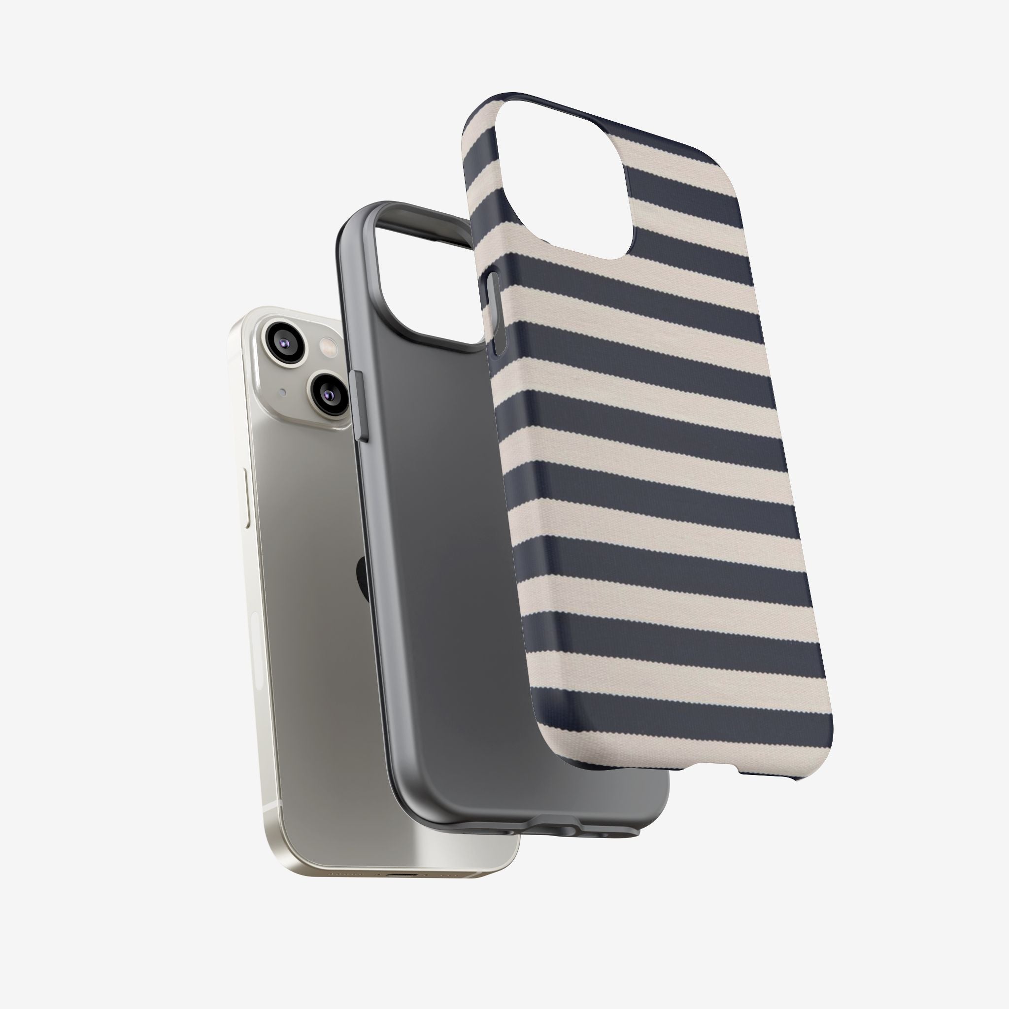 Sailor Stripes Premium Tough Shining Phone Case (Double Layer) Available For All iPhone Models