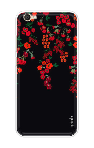 Floral Deco Soft Cover For Vivo V5