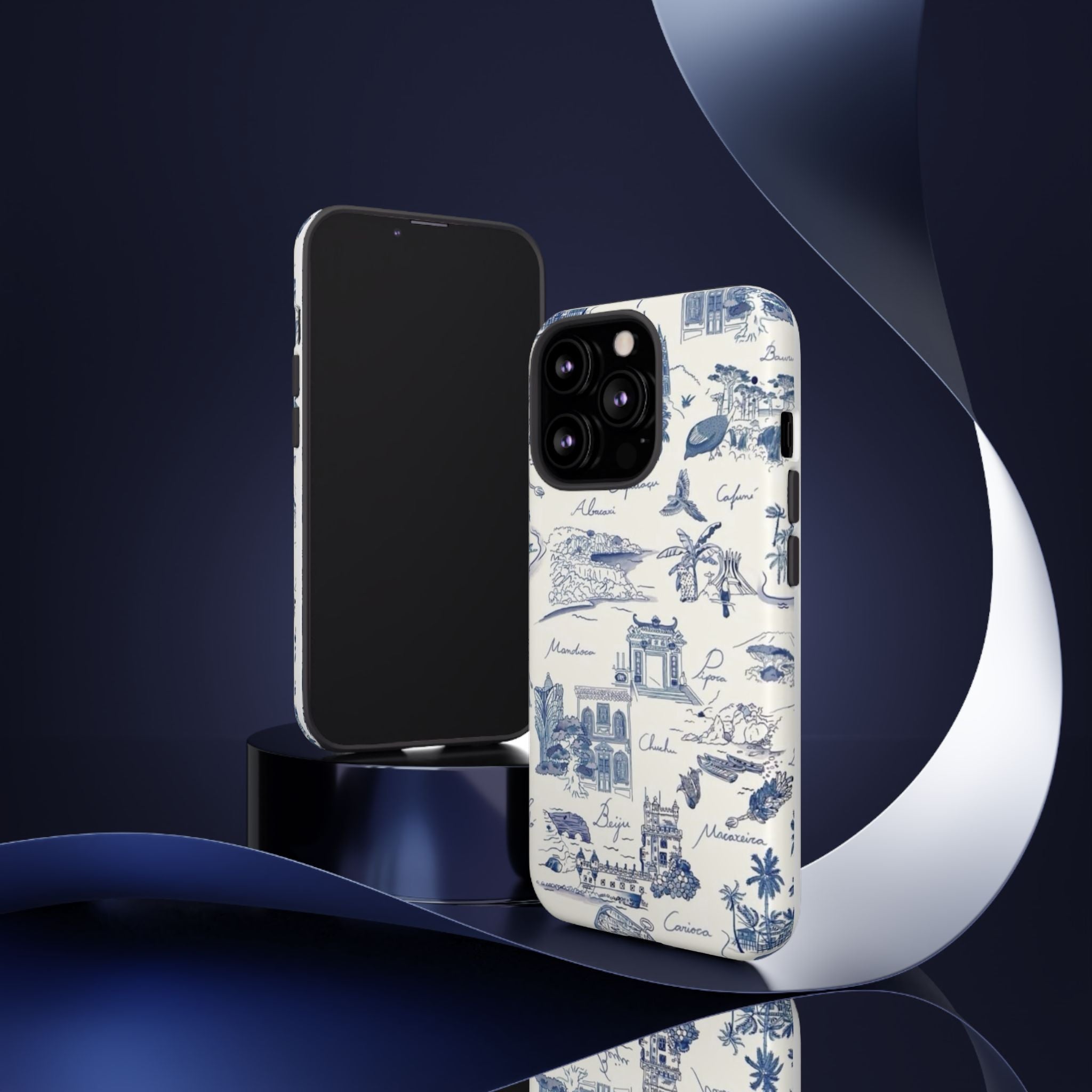 Crimson Bloom Tough Case  Available For All iPhone Models