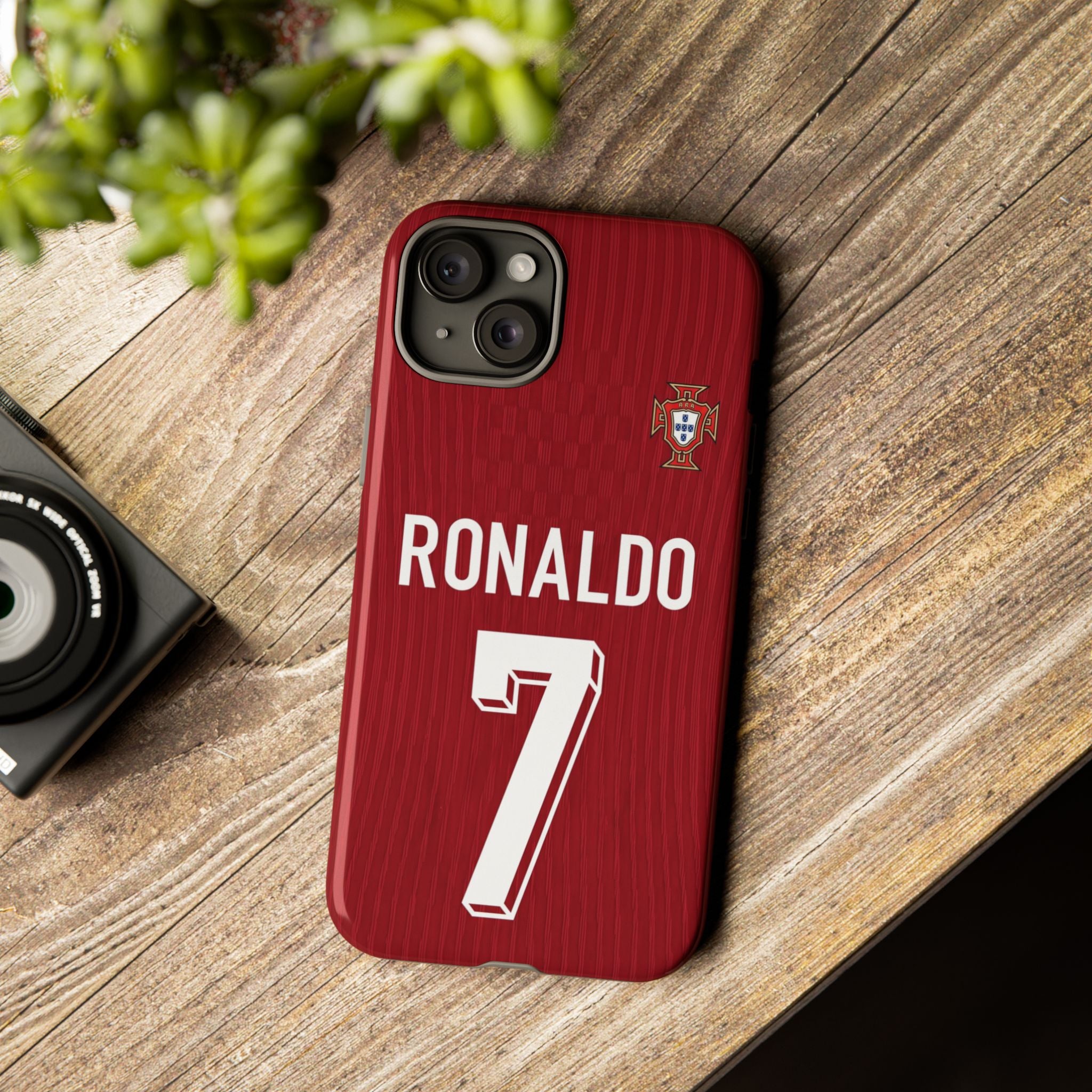 Crimson Seven Premium Tough Shining Phone Case (Double Layer) Available For All iPhone Models