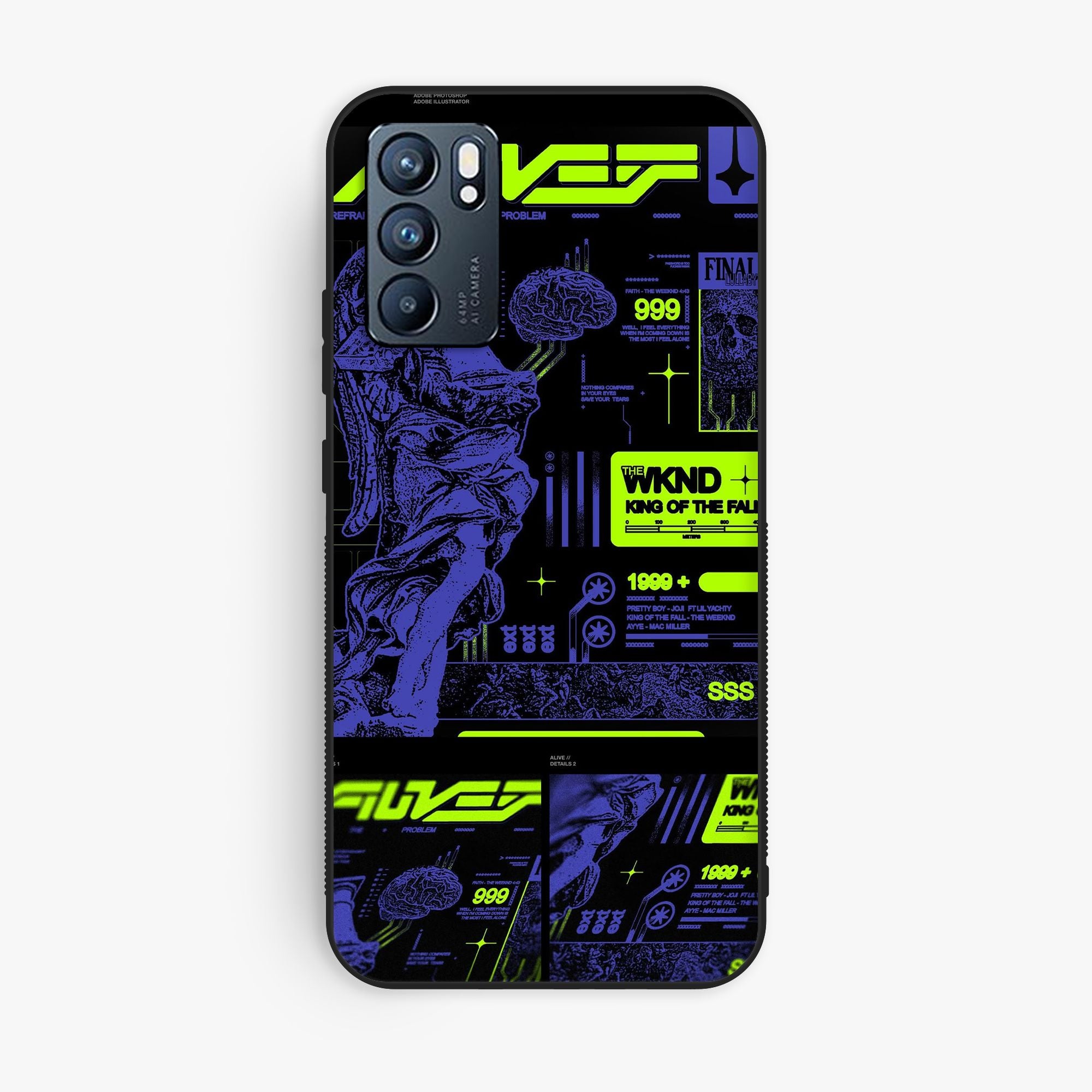 Oppo Reno 6 Pro - Wallpaper 084 - Premium Printed Glossy Phone Case