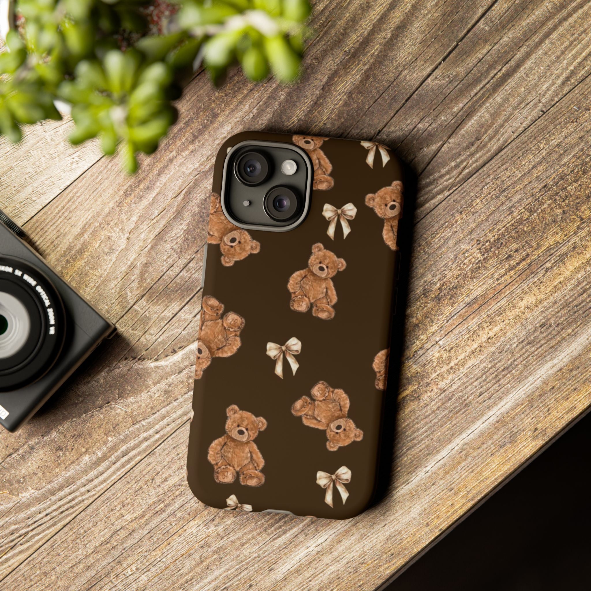 Cocoa Teddies Premium Tough Shining Phone Case (Double Layer) Available For All iPhone Models