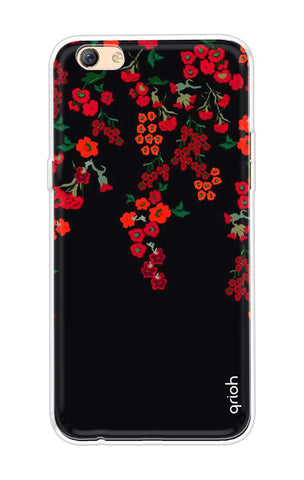Floral Deco Soft Cover For Oppo F3 Plus
