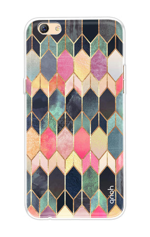 Shimmery Pattern Soft Cover for Oppo F3 Plus