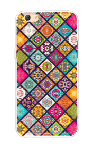 Multicolor Mandala Soft Cover for Oppo F3 Plus