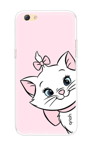 Cute Kitty Soft Cover For Oppo F3 Plus